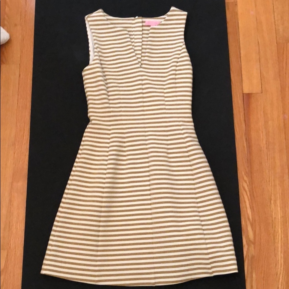 Gold Lilly Pulitzer dress